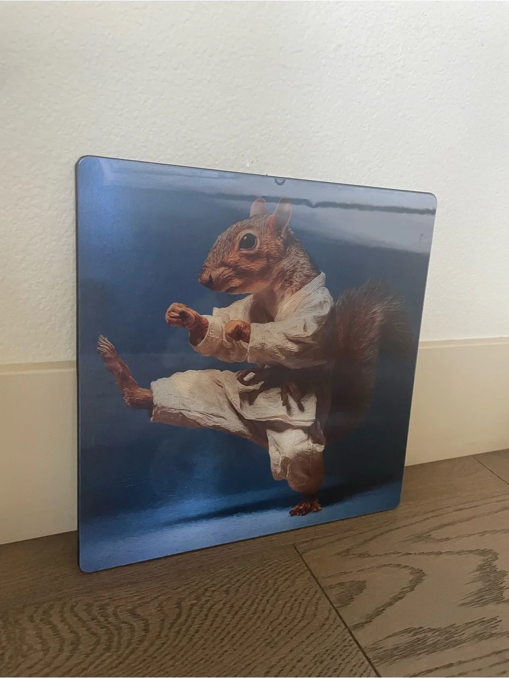 Blue Squirrel Martial Arts Wall Art - Unbranded